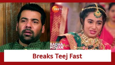 Pyar Ka Pehla Naam Radha Mohan Spoiler: Mohan to break Radha’s Teej fast in jail