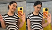 Rashmika Mandanna ‘Trying Hard’ To Get A Perfect Mirror Selfie; See Pics