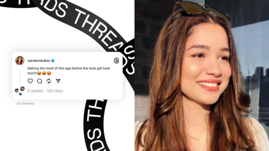 Sara Tendulkar is obsessed with newly launched app "Threads" 831872