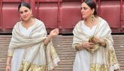 Shraddha Arya Exudes Chic Charm In Silk Salwar Suit