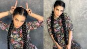 Shruti Haasan Exudes Chic Glam In Bohemian Multicolour Mini Dress