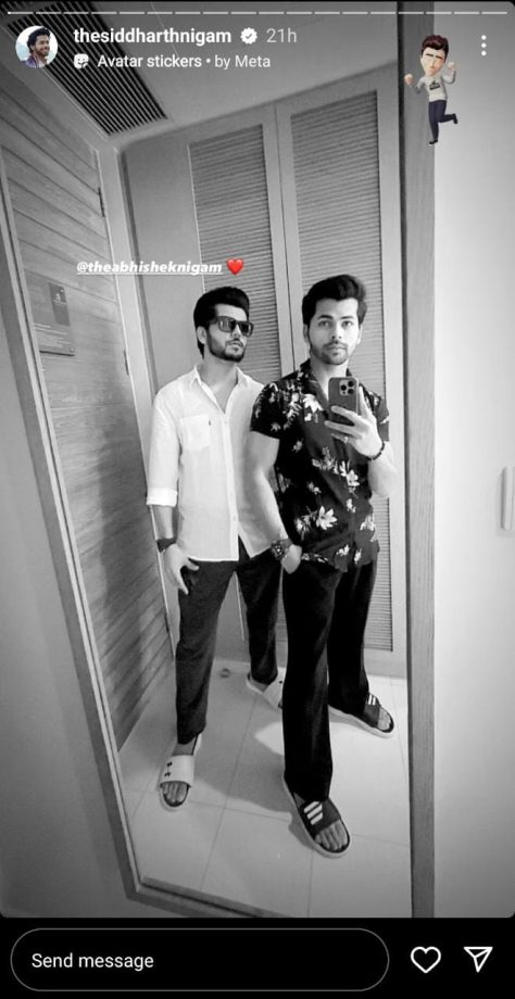 Siddharth and Abhishek Nigam’s sibling swag looks all dope, see pics 830556