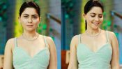 Sonalee Kulkarni Sparkles In Green Thigh High Slit Gown(New Pics)