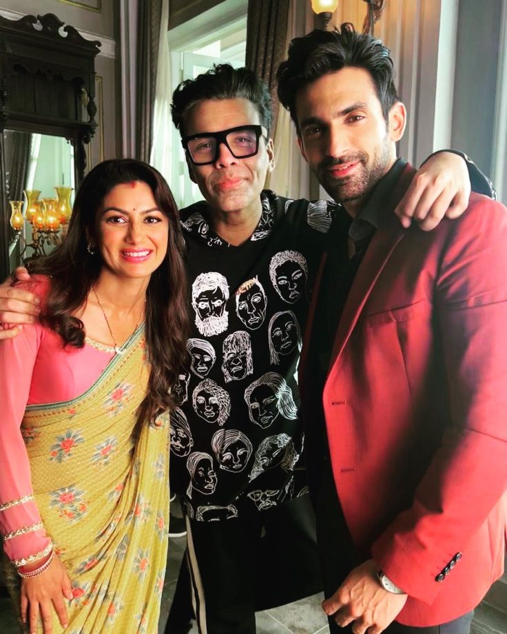 Sriti Jha goes ‘Dharmatic’ on Dharma sets, gets candid with Karan Johar 838589