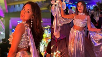 Stunner! Ashi Singh is all about glam in this silver lehenga choli, see pics