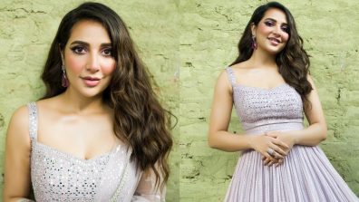 Subhashree Ganguly embraces timeless alure in lavender hued Anarkali, see pics