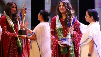 Subhashree Ganguly Receives ‘Mahanayak Shomman, Shares Gratitude