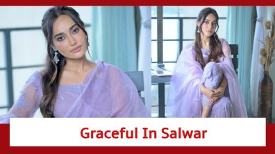 Surbhi Jyoti Looks Graceful In This Salwar Suit Style; Take A Look