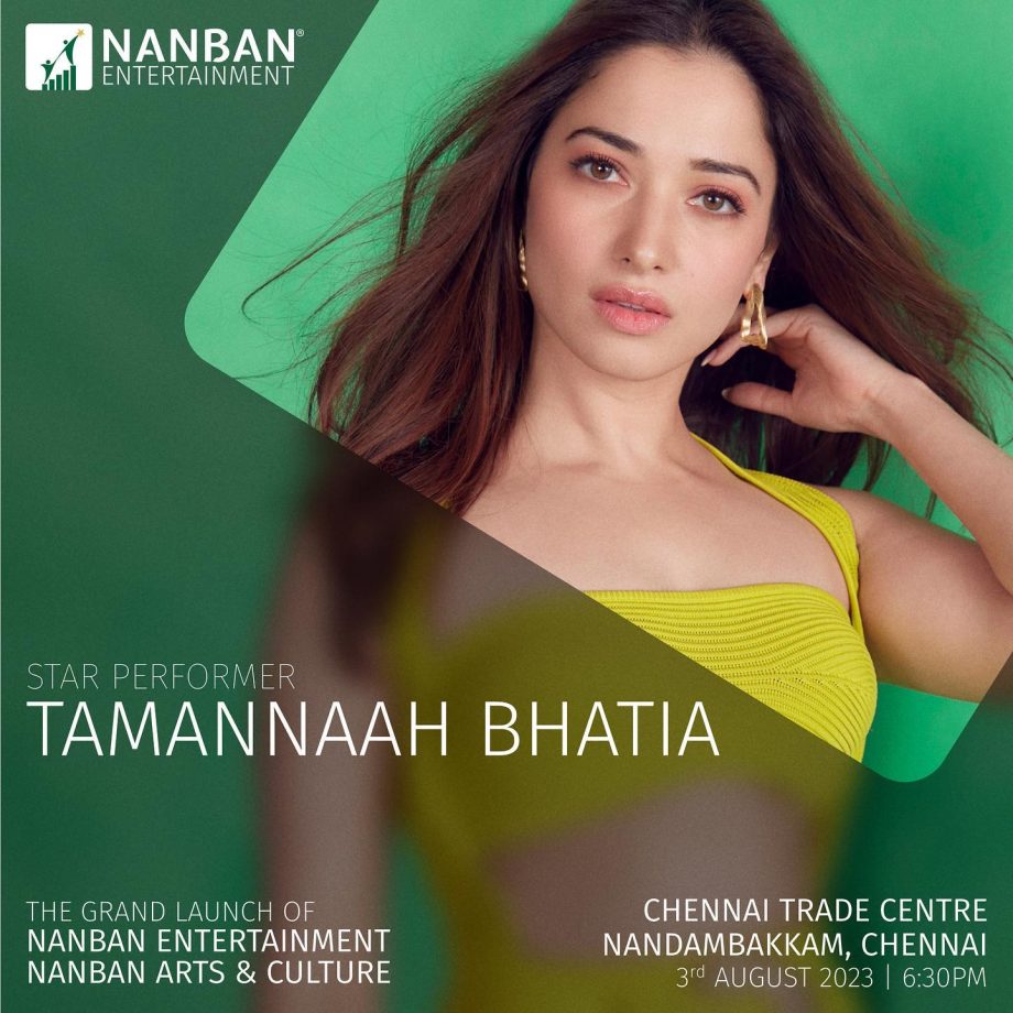 Tamannaah Bhatia to grace Nanban Entertainment launch in Chennai, deets inside 836942