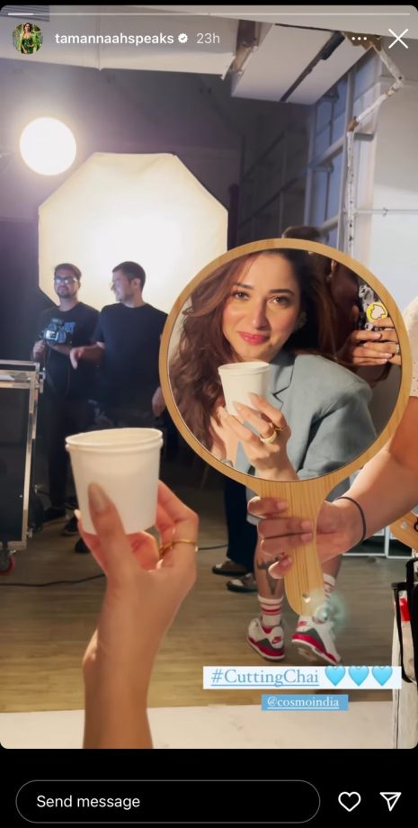 Tamannaah Bhatia’s love for ‘cutting chai’ is all relatable, see video 822558