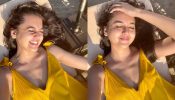 Tejasswi Prakash is owning the beach glow in ochre jumpsuit, watch