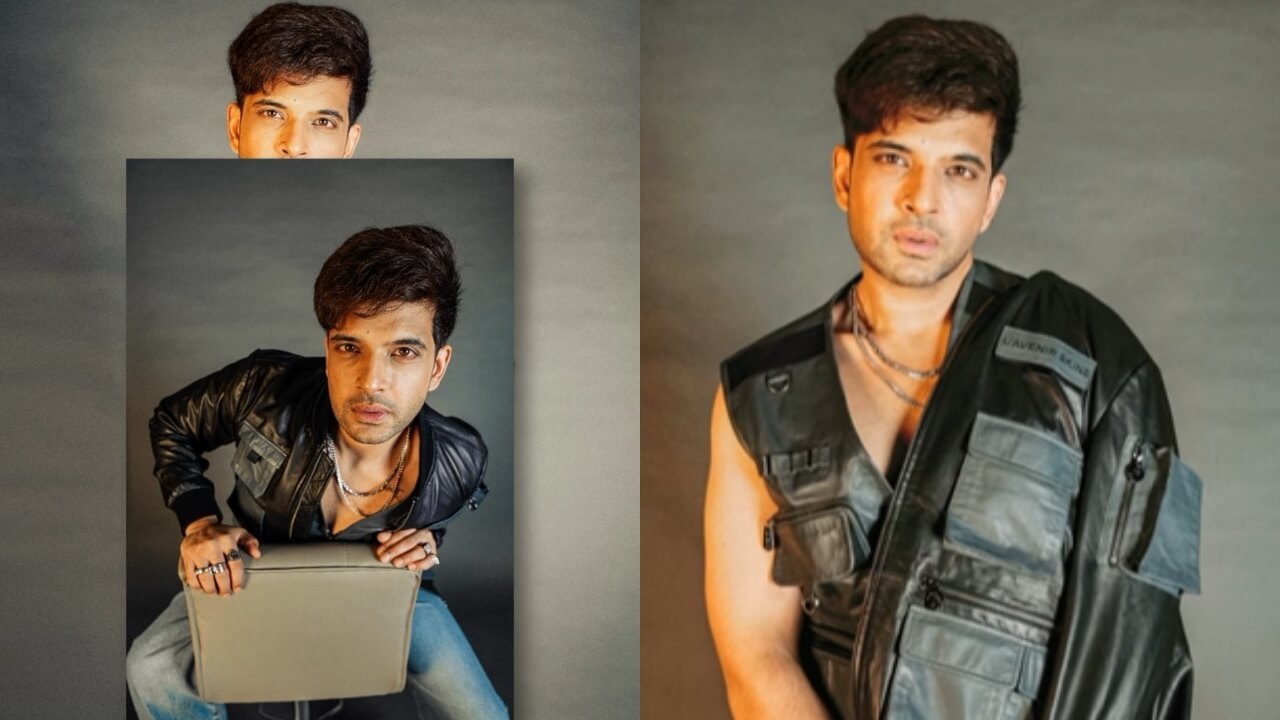 The leather casuals are on edge, for Karan Kundrra 834338