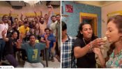 TMKOC BTS: Sunayana Fozdar gets emotional as crew showers love with surprise birthday party, watch