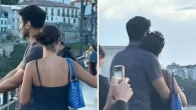 Viral Photos: Ananya Panday and Aditya Roy Kapur caught all mushy in Lisbon