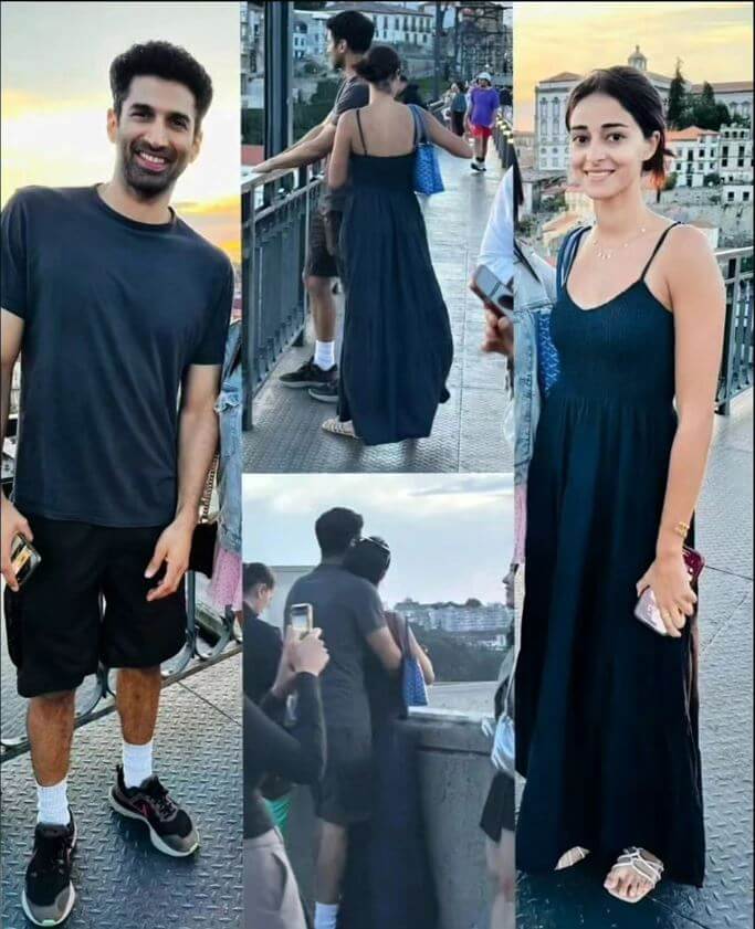 Viral Photos: Ananya Panday and Aditya Roy Kapur caught all mushy in Lisbon 833310