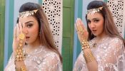Watch: Ashi Singh blooms in peach embellished princess gown