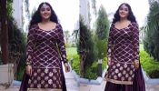 Watch: Kajal Raghwani Goes Divine In Purple Traditional Drape 832846