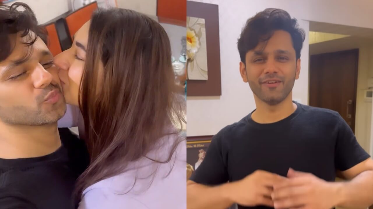 Watch: Rahul Vaidya gifts expensive Rolex watch to wife Disha Parmar, latter can’t keep calm 834041