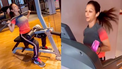 Watch: Sunayana Fozdar gets her fitness routine on check