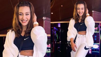 Aashika Bhatia looks preppy in white co-Ords, see pics