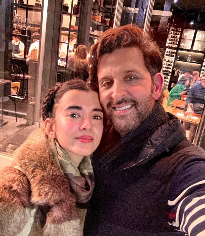 Adorable! Hrithik Roshan-Saba Azad get mushy together in Argentina 841995