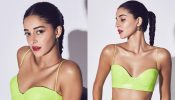 Ananya Panday Is Feisty Babe In Abstract Neon Co-Ords; See Here