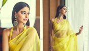 Ananya Panday Turns Gorgeous Sunshine In Yellow Saree; See Pics