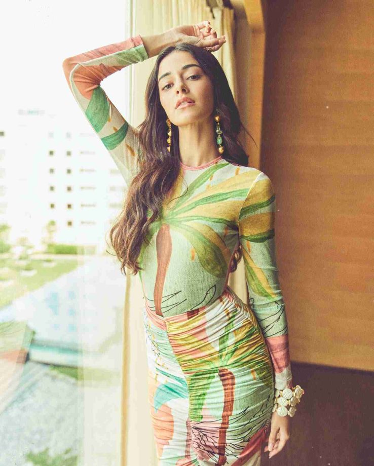 Ananya Panday's Digital Print Green Co-ords Are Perfect Summer Goals, See Pics 844104