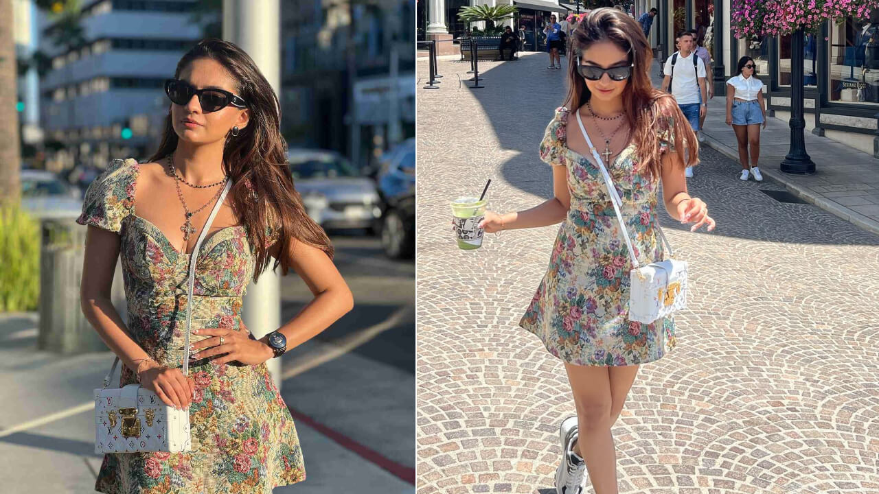 Anushka Sen Is Lost In 'Dreamy' LA Vacation; Goes Gorgeous In Floral Dress 842846