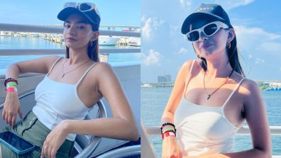 Anushka Sen is slaying style waves on a Miami yacht ride, see pics