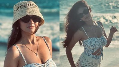 Anushka Sen makes waves in LA: Blue monokini and sun-kissed sass