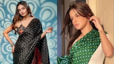 Anushka Sen VS Avneet Kaur: Whose Retro Chundari Chap Saree Look Is Making Hearts Flutter?