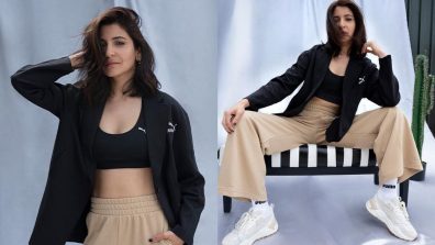 Anushka Sharma Goes Sporty In Casuals, Flaunts Her Quirkiness