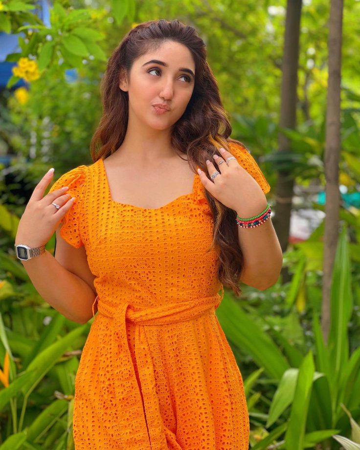 Ashnoor Kaur Exudes Sunshine Glow In Tangerine Jumpsuit In Sunkissed Picture 847116