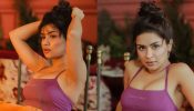 Avneet Kaur sets fashion on fire in plum bralette and denim shorts