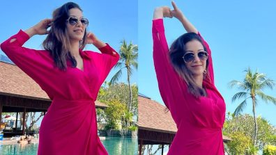 Bali Bliss: Sunayana Fozdar’s tropical glamour takes over in pink