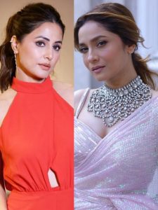 Hina Khan-Ankita Lokhande: TV Babu’s Soars Sensuality Bar In Plunging Dress