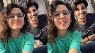 Cute Chemistry: Darshan Raval and Shirley Setia get all candid and smiles in Faasla