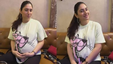 Cuteness Overloaded: Disha Parmar Flaunts Baby Bump In White Top And Black Trouser