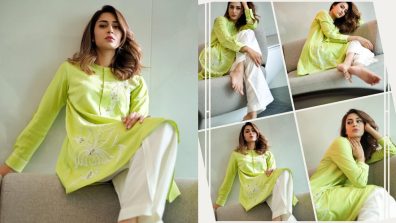 Erica Fernandes looks magical in green kurta set, see pics