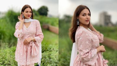 Himanshi Khurana Flaunts ‘Punjabi Kudi’ Vibes In Chikankari Salwar Suit