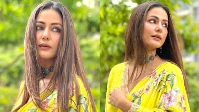 Hina Khan radiates elegance in plunging neckline lime green salwar suit: A fashion masterpiece