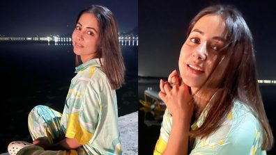 Hina Khan’s ‘dil se Kashmiri’ moment by the Dal Lake looks magical, see pic