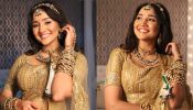 In Pics: Ashi Singh blooms in intricate golden lehenga choli