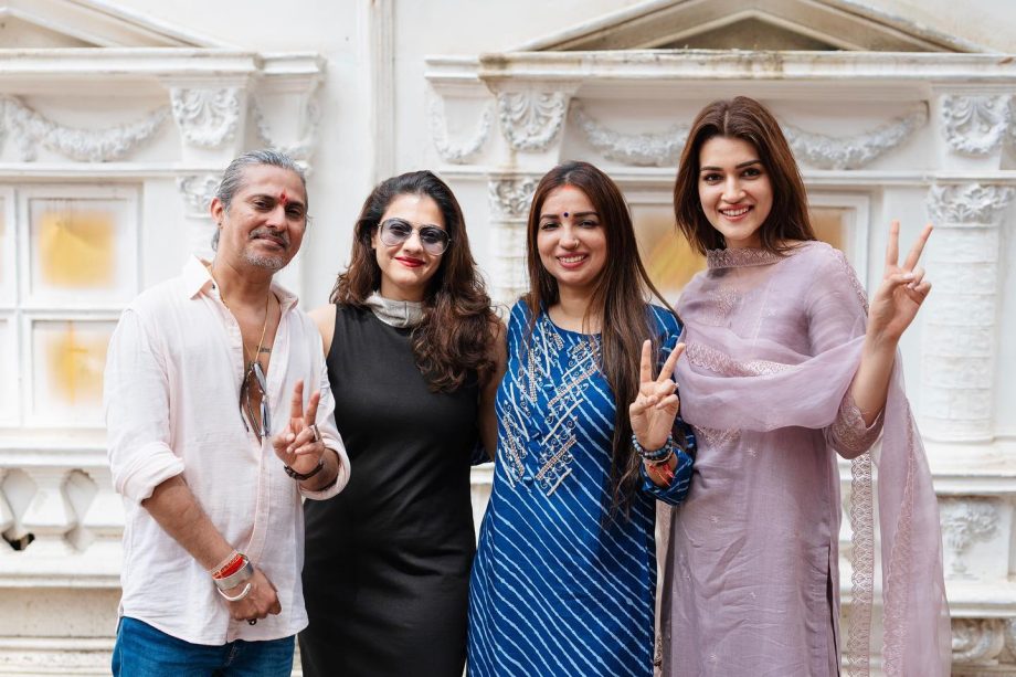 In Pics: Kriti Sanon kickstarts shooting for ‘Do Patti’, drops candid moments with Kajol 844014