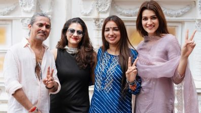 In Pics: Kriti Sanon kickstarts shooting for ‘Do Patti’, drops candid moments with Kajol