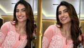 In Pics: Palak Tiwari keeps it casual in chikankari suit