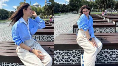 Hansika Motwani blooms in casual couture in Turkey, see pics