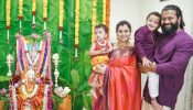 Kantara Star Rishab Shetty Celebrates ‘Varamahalakshmi’ Festival With Family, See Pics