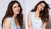 Keerthy Suresh exudes grace in blue embellished adorn, see pics